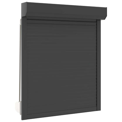 Roljaloezie Antraciet 100 x 130 cm Aluminium en Polyurethaan