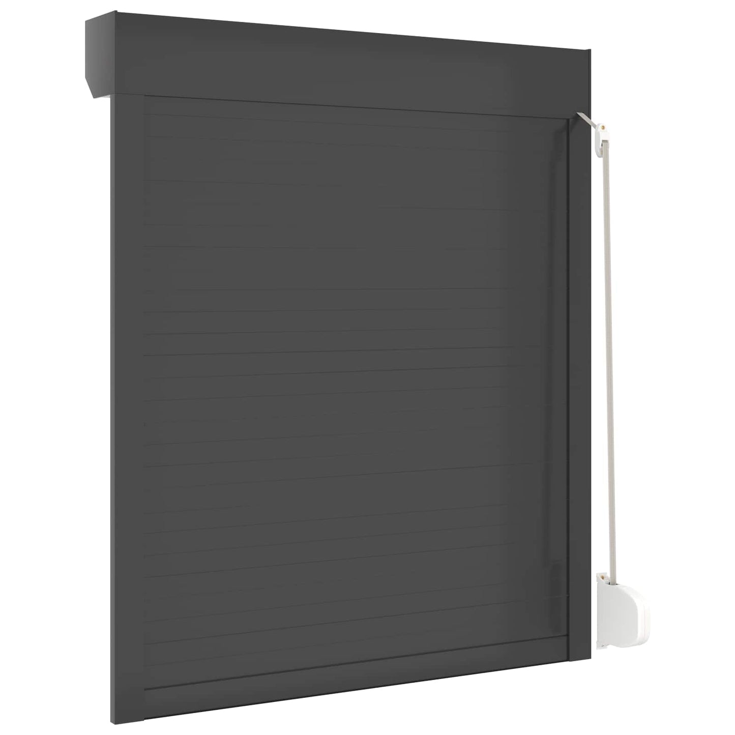 Roljaloezie Antraciet 100 x 130 cm Aluminium en Polyurethaan