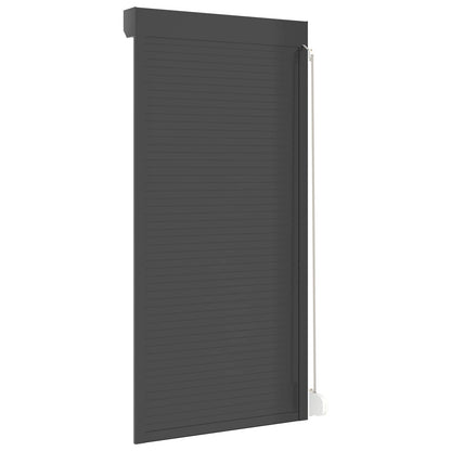 Roljaloezie Antraciet 100 x 210 cm Aluminium en Polyurethaan