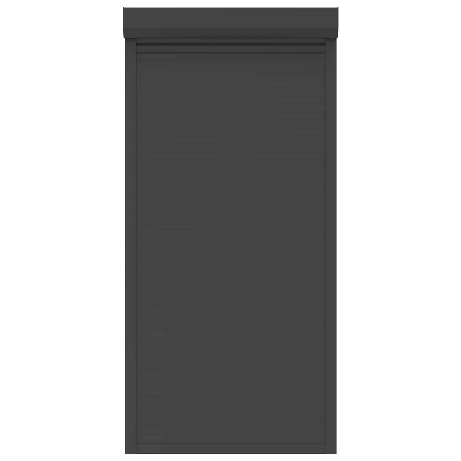 Roljaloezie Antraciet 100 x 210 cm Aluminium en Polyurethaan
