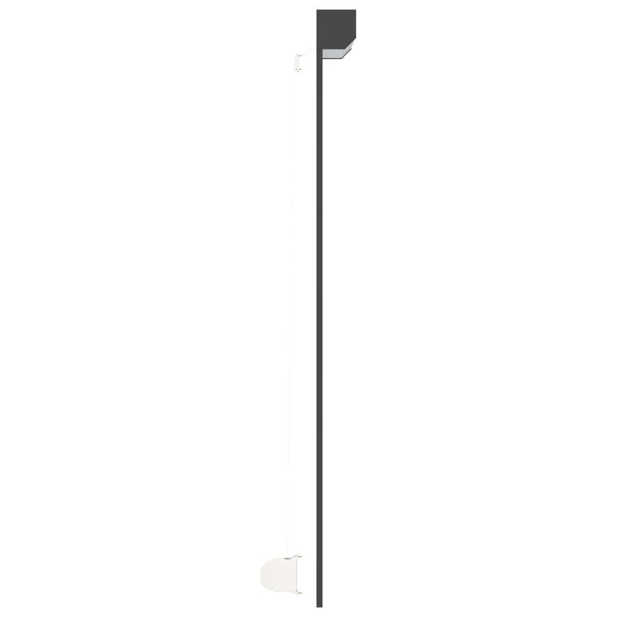 Roljaloezie Antraciet 100 x 210 cm Aluminium en Polyurethaan