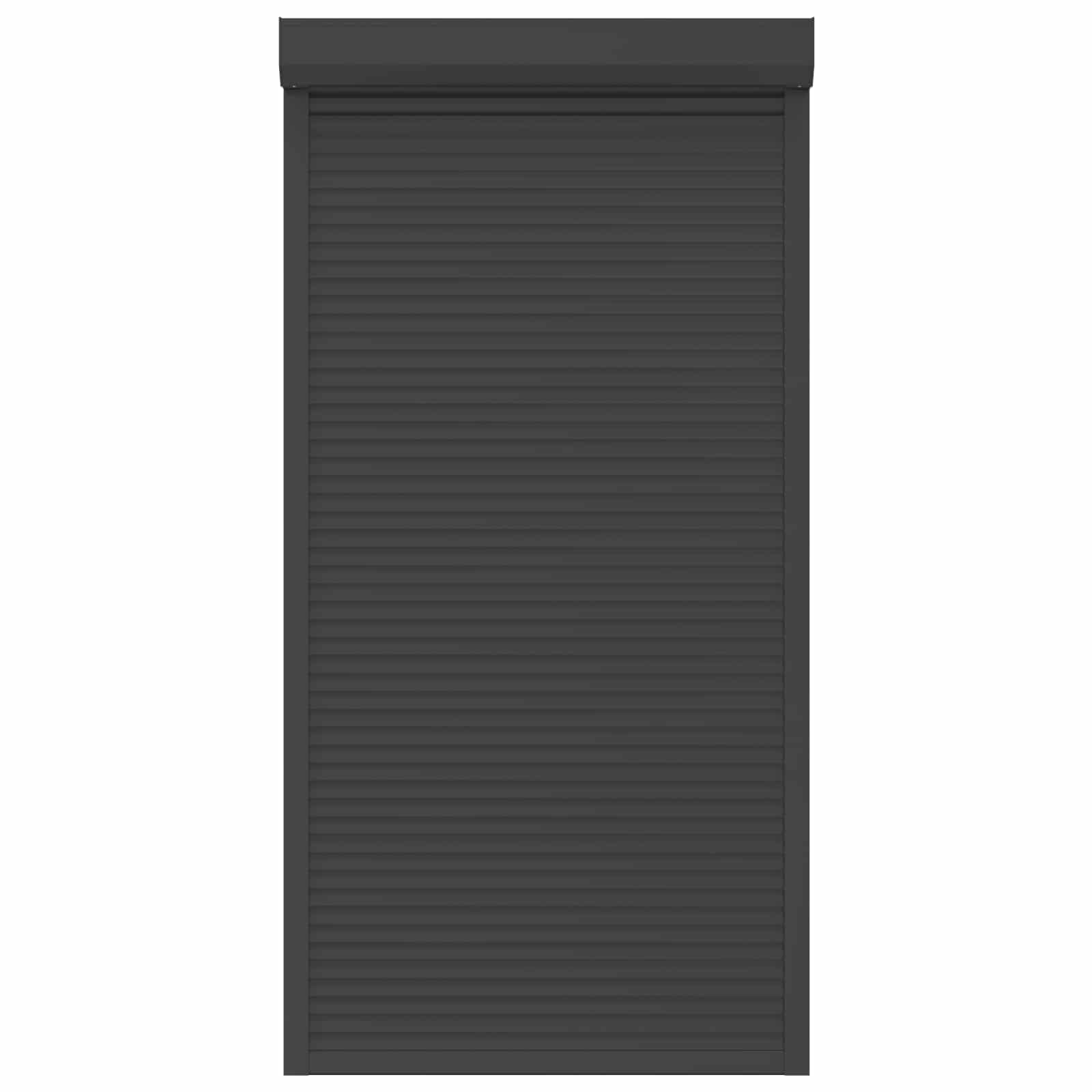 Roljaloezie Antraciet 110 x 220 cm Aluminium en Polyurethaan