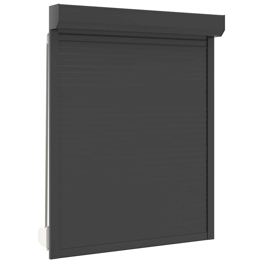 Roljaloezie Antraciet 120 x 150 cm Aluminium en Polyurethaan
