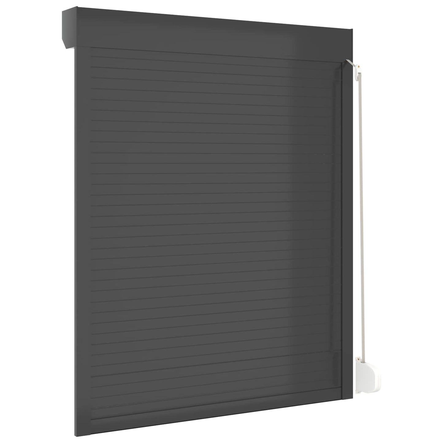 Roljaloezie Antraciet 120 x 150 cm Aluminium en Polyurethaan