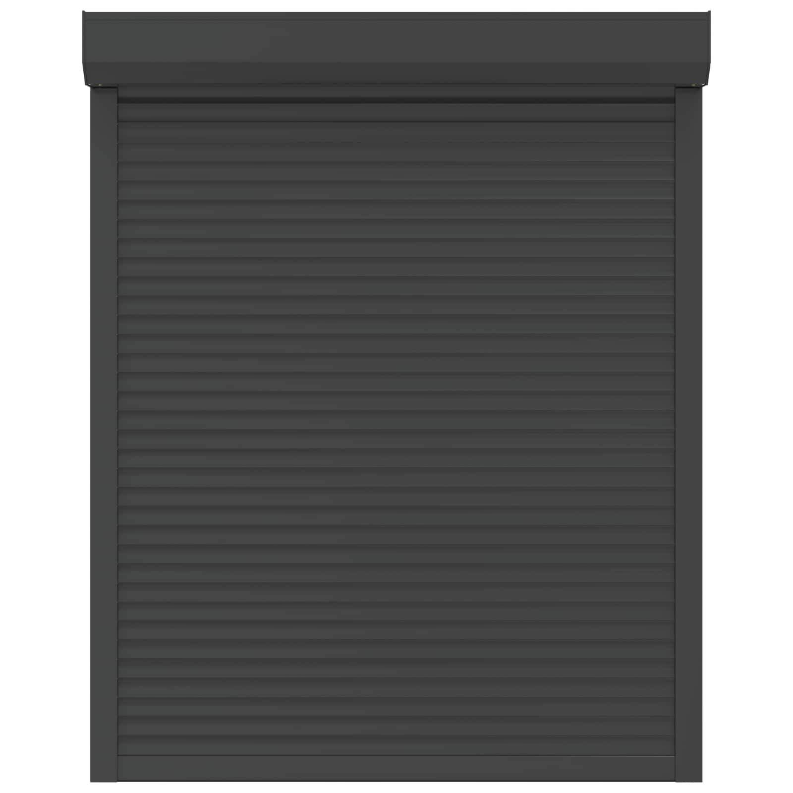 Roljaloezie Antraciet 120 x 150 cm Aluminium en Polyurethaan