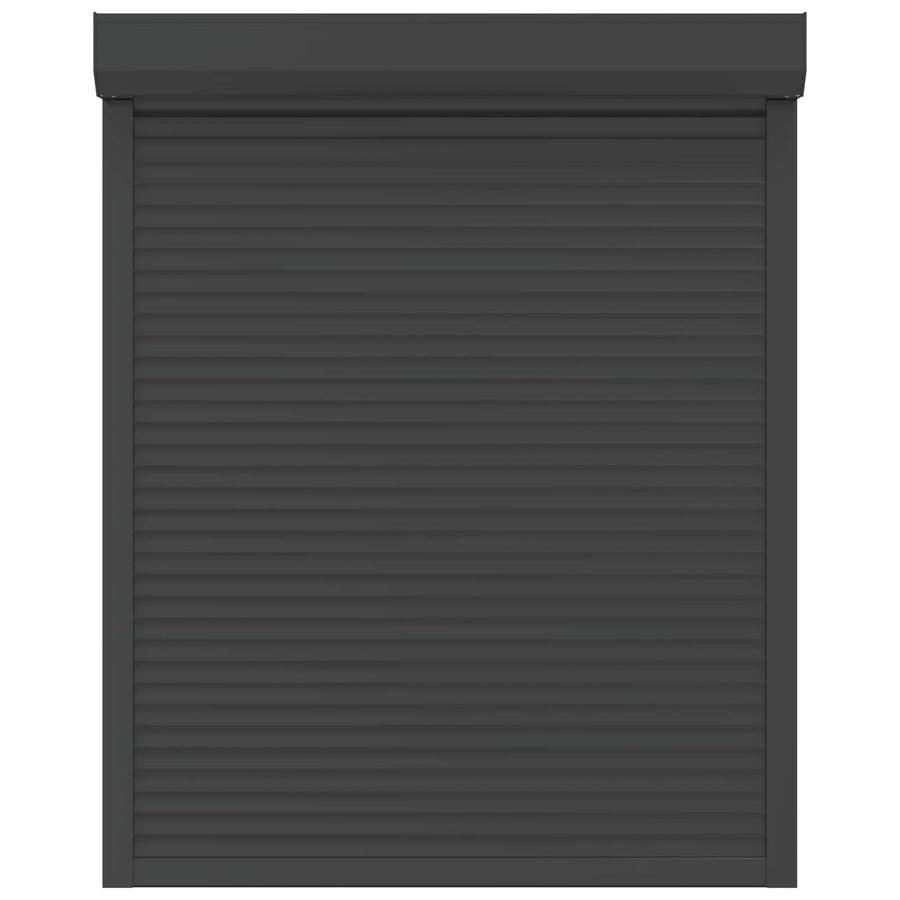 Roljaloezie Antraciet 120 x 150 cm Aluminium en Polyurethaan
