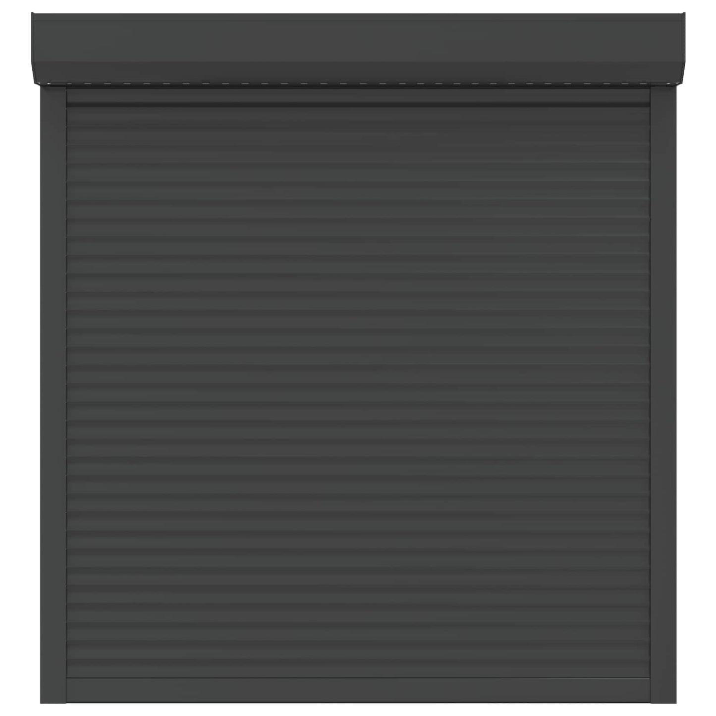 Roljaloezie Antraciet 130 x 140 cm Aluminium en Polyurethaan