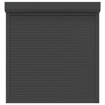 Roljaloezie Antraciet 130 x 140 cm Aluminium en Polyurethaan