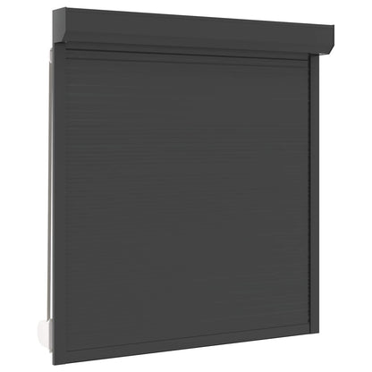 Roljaloezie Antraciet 140 x 150 cm Aluminium en Polyurethaan