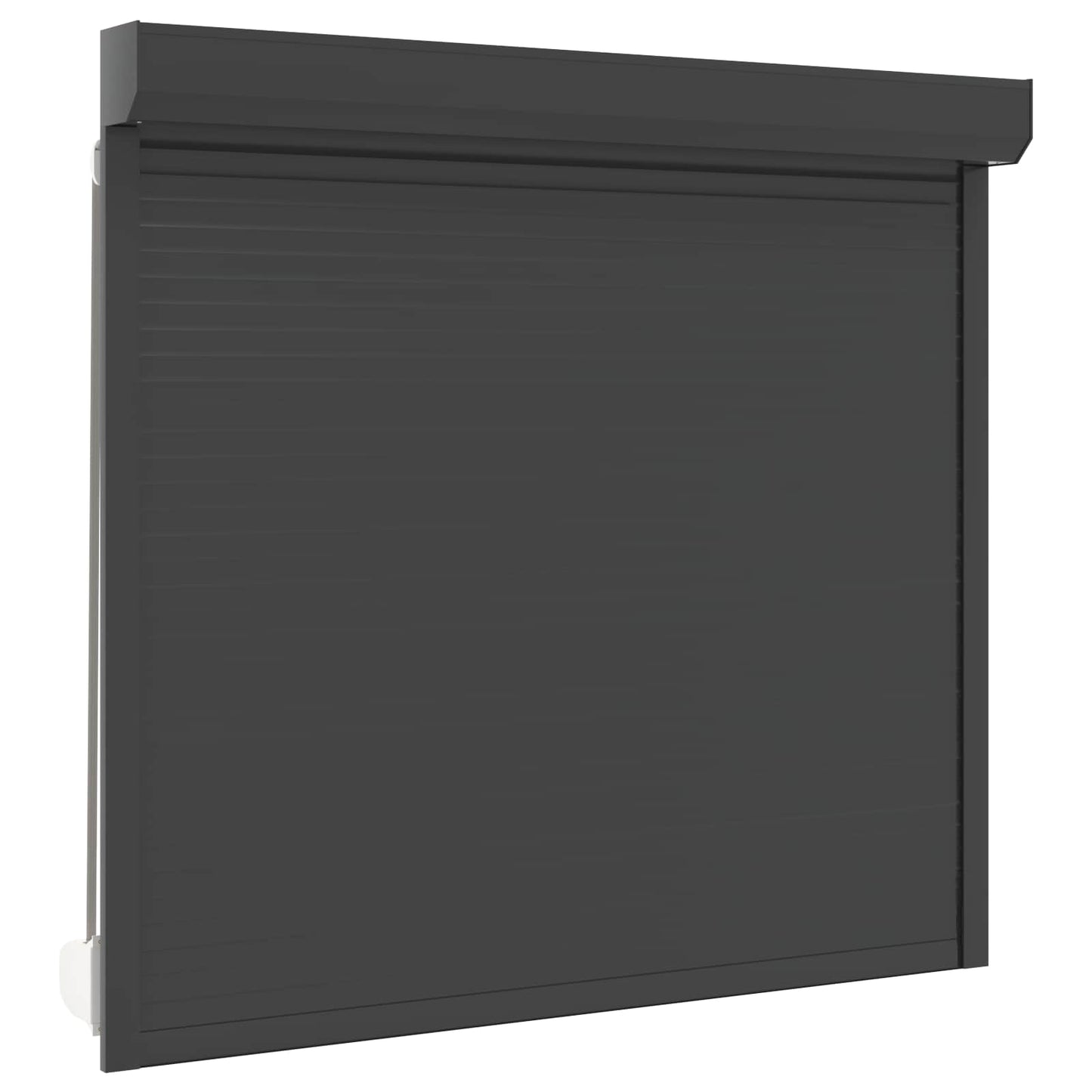 Roljaloezie Antraciet 160 x 150 cm Aluminium en Polyurethaan