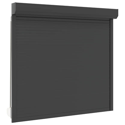 Roljaloezie Antraciet 160 x 150 cm Aluminium en Polyurethaan