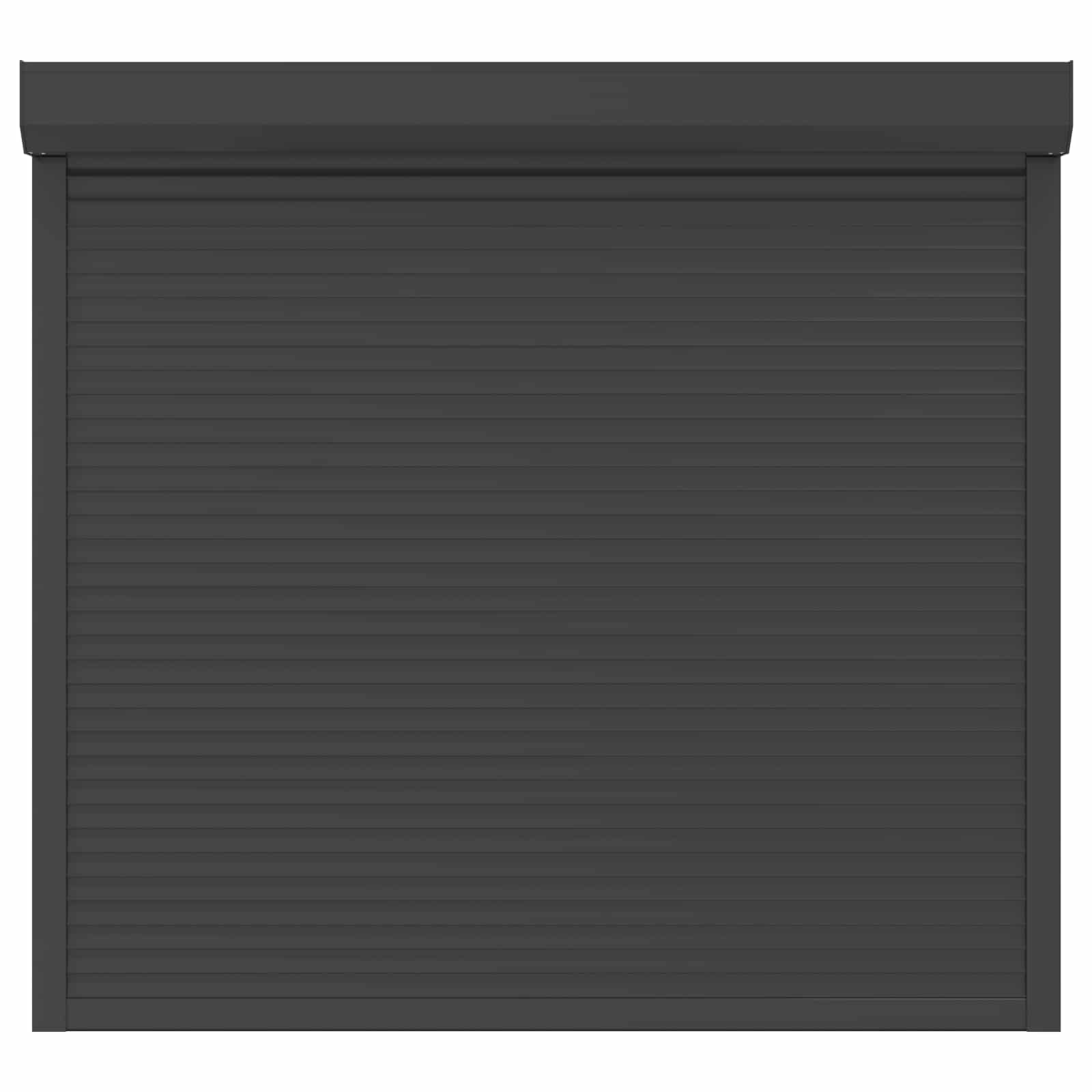 Roljaloezie Antraciet 160 x 150 cm Aluminium en Polyurethaan