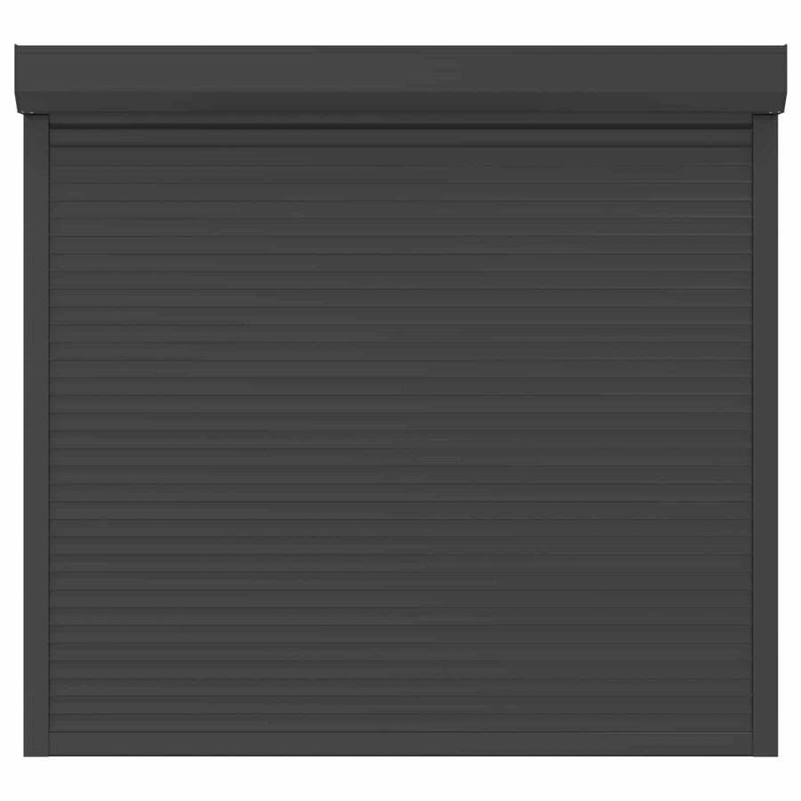 Roljaloezie Antraciet 160 x 150 cm Aluminium en Polyurethaan
