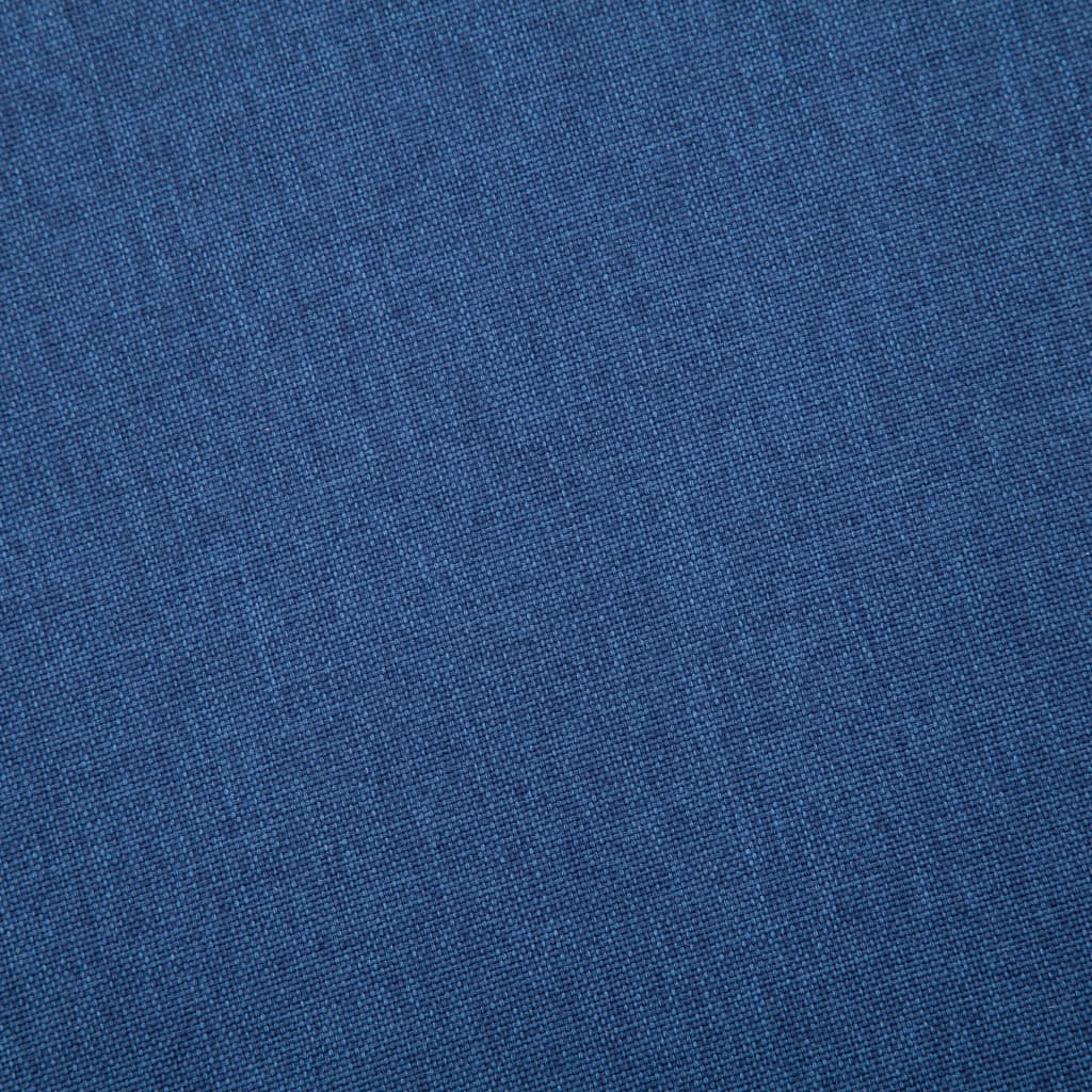 2-Delig Bankstel Stof Blauw 2-zits + 3-zits