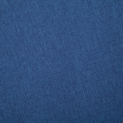 2-Delig Bankstel Stof Blauw 2-zits + 3-zits