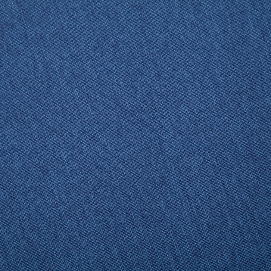 2-Delig Bankstel Stof Blauw 2-zits + 3-zits