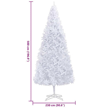 Kunstkerstboom 500 cm wit