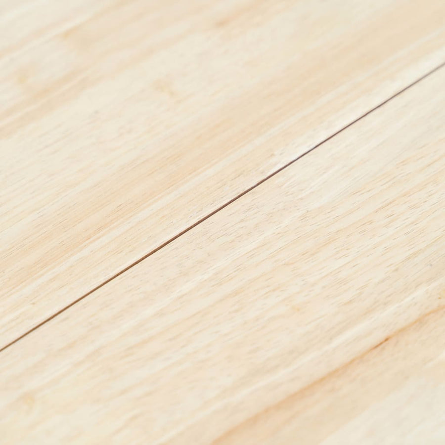 -Delige Eethoek Massief Rubberwood Wit en bruin