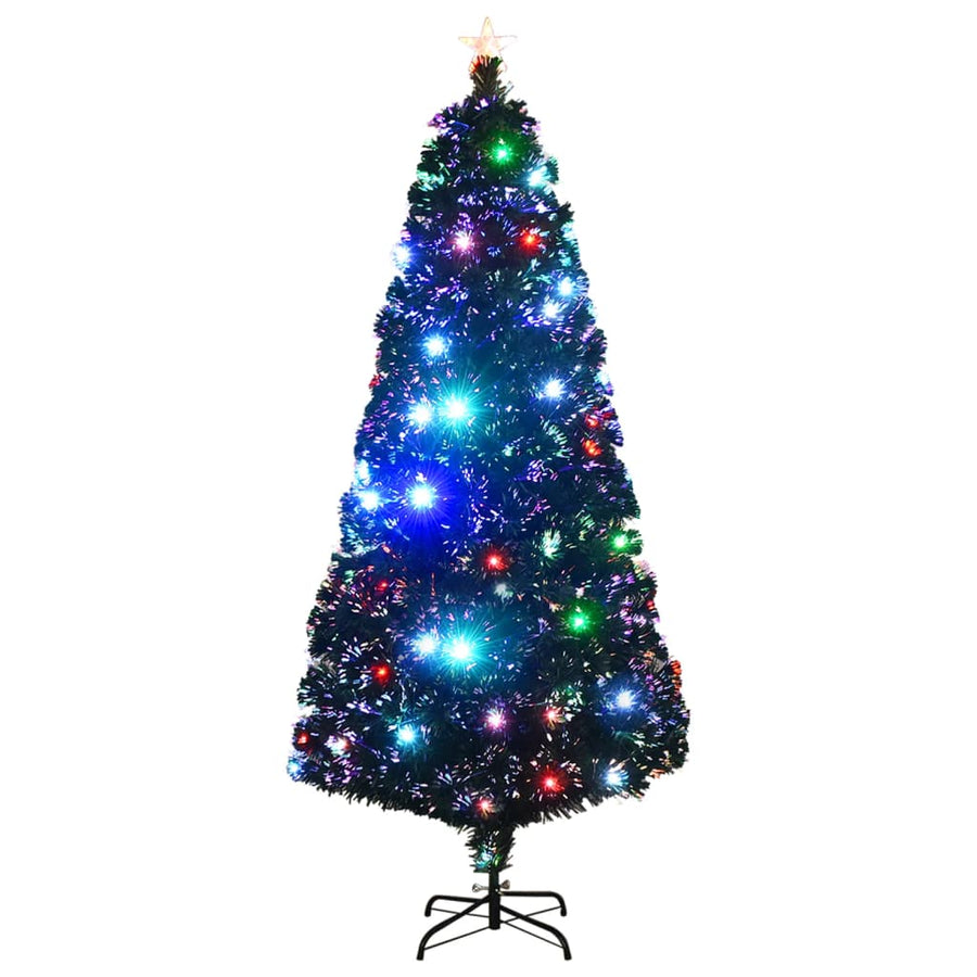 Kerstboom Met Led En Standaard 180 Cm Glasvezel 180 x 90 cm