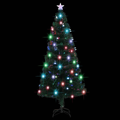 Kerstboom Met Led En Standaard 180 Cm Glasvezel 180 x 90 cm