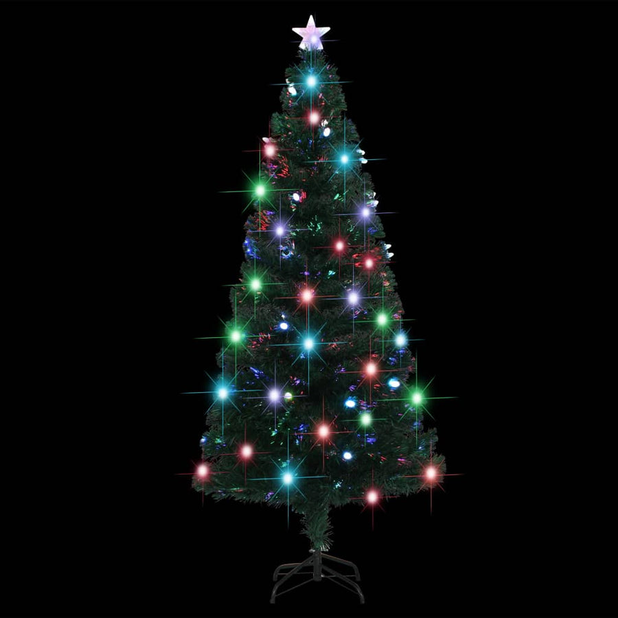 Kerstboom Met Led En Standaard 180 Cm Glasvezel 180 x 90 cm