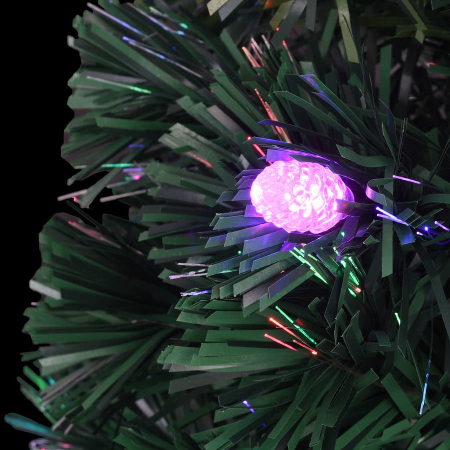 Kerstboom Met Led En Standaard 180 Cm Glasvezel 180 x 90 cm