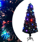 Kerstboom met LED en standaard 240 cm glasvezel