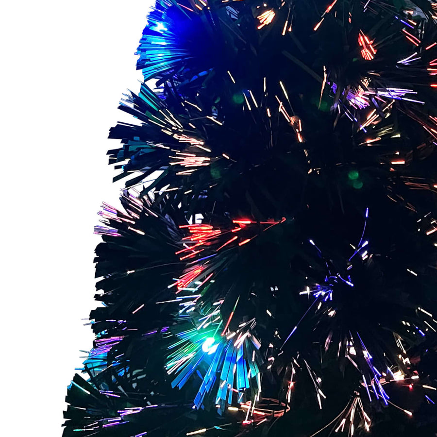 Voorverlichte Kerstboom Met Standaard En Led 240 Cm Glasvezel Wit