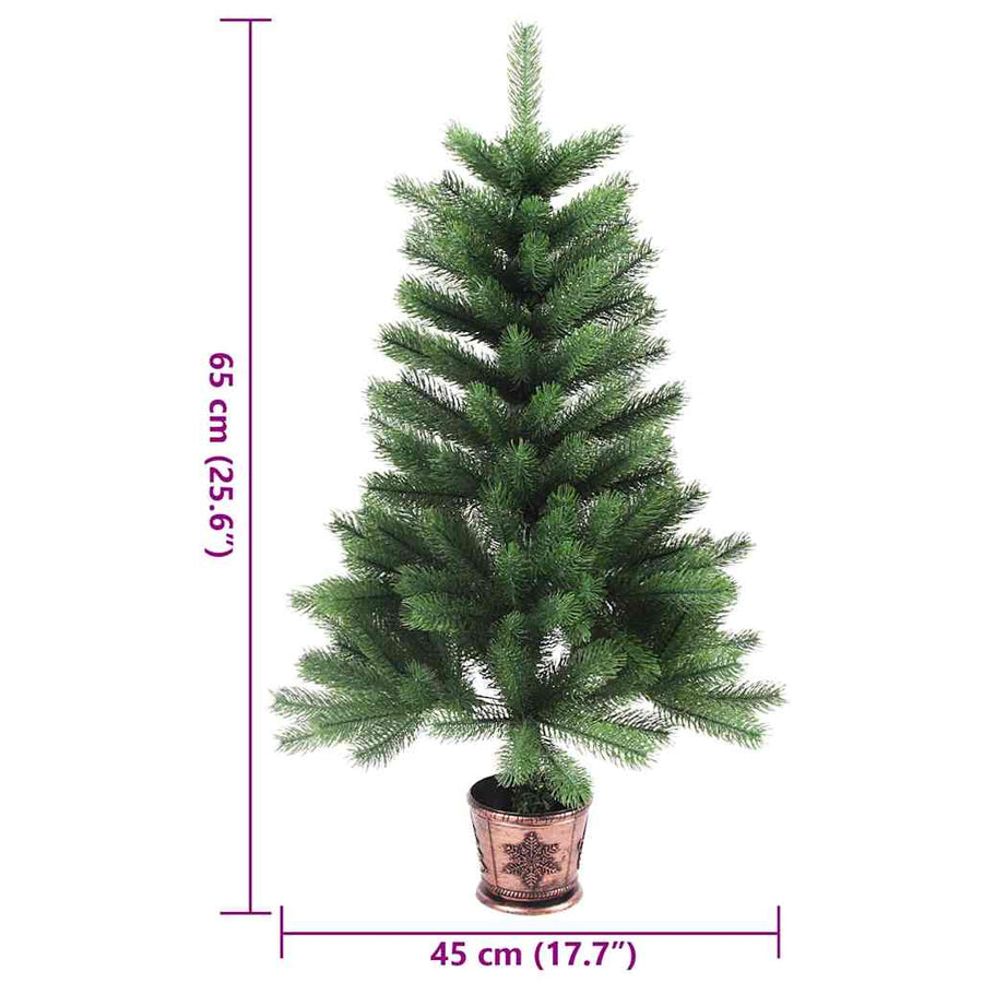 Kunstkerstboom Met Levensechte Naalden 65 cm Groen
