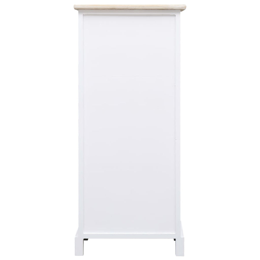 Bijzetkast Paulowniahout 38 x 28 x 86 cm