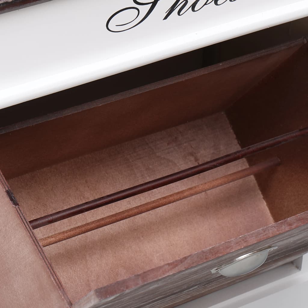 Schoenenkast 50x28x58 cm paulowniahout bruin Bruin