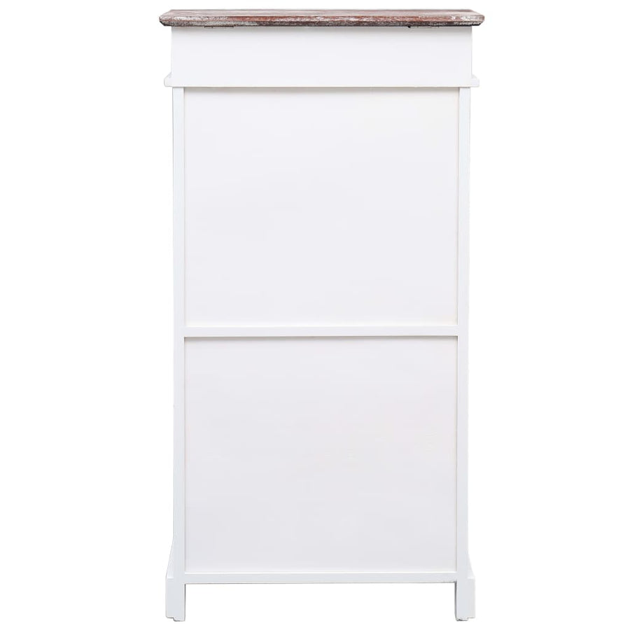 Schoenenkast 50x28x98 cm paulowniahout bruin Bruin