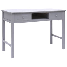 Schrijftafel 110X45X76 Cm Hout Grijs