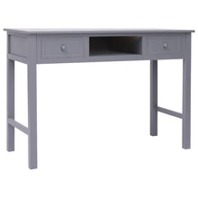 Schrijftafel 110X45X76 Cm Hout Grijs