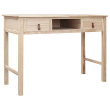 Schrijftafel 110X45X76 Cm Hout Naturel Houtkleur