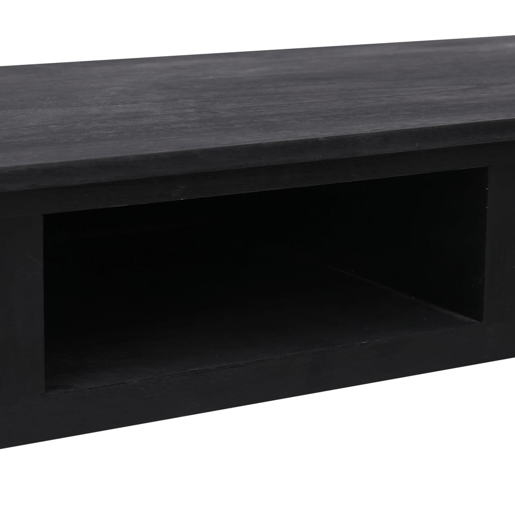 Wandtafel 0X45X76 Cm Hout Zwart