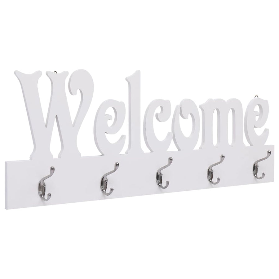 Wandkapstok Welcome 74X29,5 Cm Wit Wit (welcome)