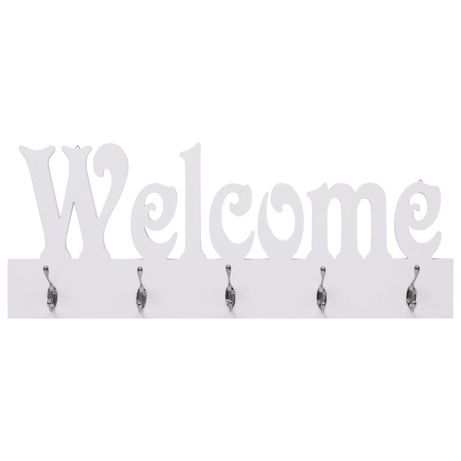 Wandkapstok Welcome 74X29,5 Cm Wit Wit (welcome)