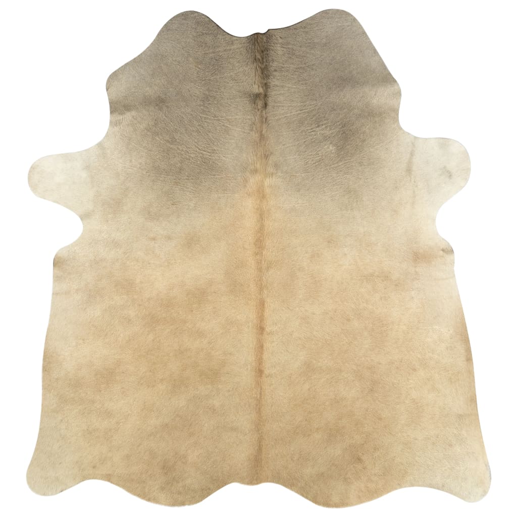 Vloerkleed Echte Runderhuid 150 x 170 cm Beige