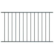 Hekpaneel ,7X0,75 M Gepoedercoat Staal 1.7 x 0.75 m Antraciet