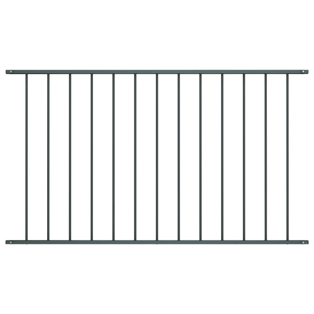 Hekpaneel ,7X0,75 M Gepoedercoat Staal 1.7 x 0.75 m Antraciet