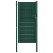 Poort 100x124 cm groen pvc staal