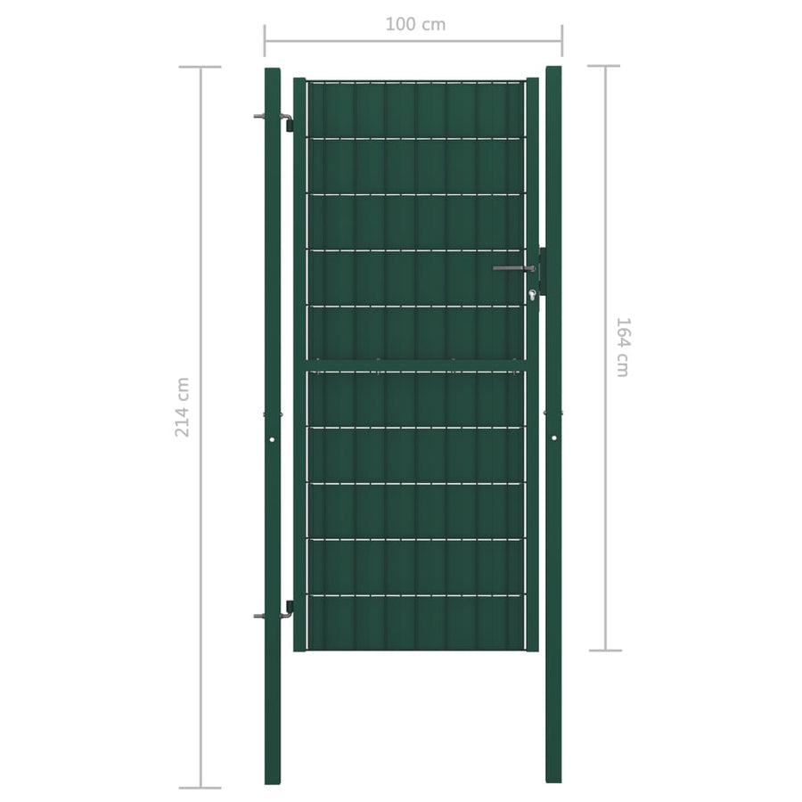 Poort Pvc En Staal 100 x 164 cm