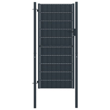 Poort Pvc En Staal Kleurig 100 x 204 cm