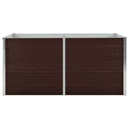 Plantenbak Verhoogd Gegalvaniseerd Staal 160 x 80 x 77 cm