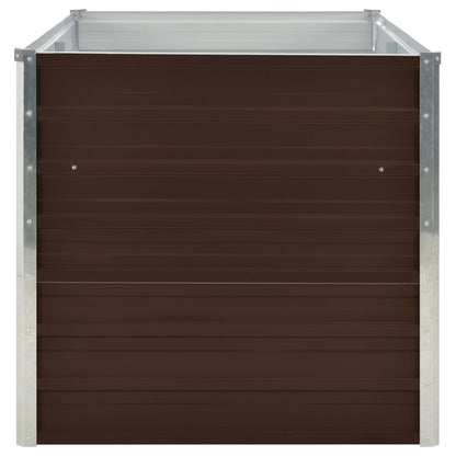 Plantenbak Verhoogd Gegalvaniseerd Staal 160 x 80 x 77 cm