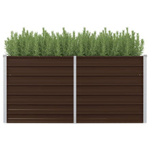 Plantenbak Verhoogd Gegalvaniseerd Staal 160 x 80 x 77 cm