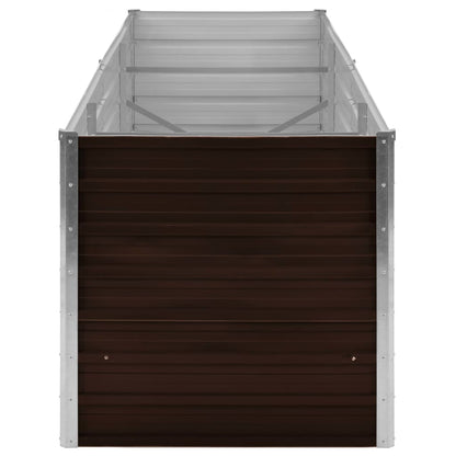 Plantenbak Verhoogd Gegalvaniseerd Staal 240 x 80 x 77 cm