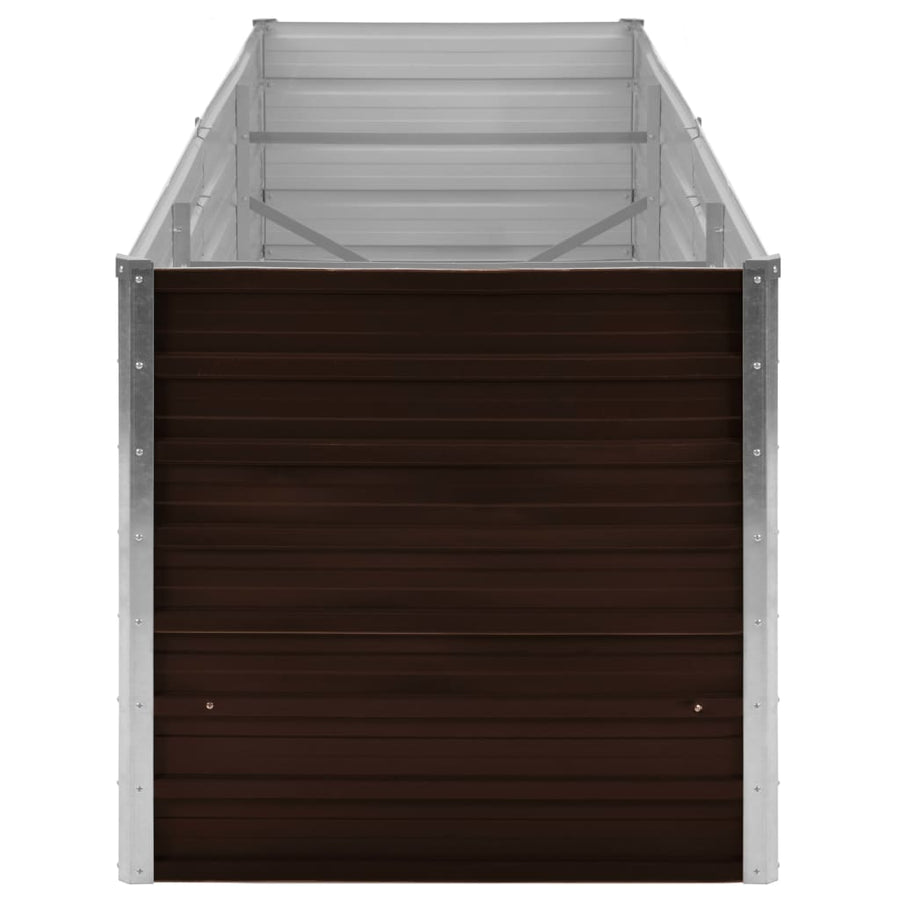 Plantenbak Verhoogd Gegalvaniseerd Staal 240 x 80 x 77 cm