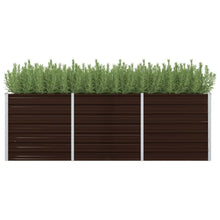 Plantenbak Verhoogd Gegalvaniseerd Staal 240 x 80 x 77 cm